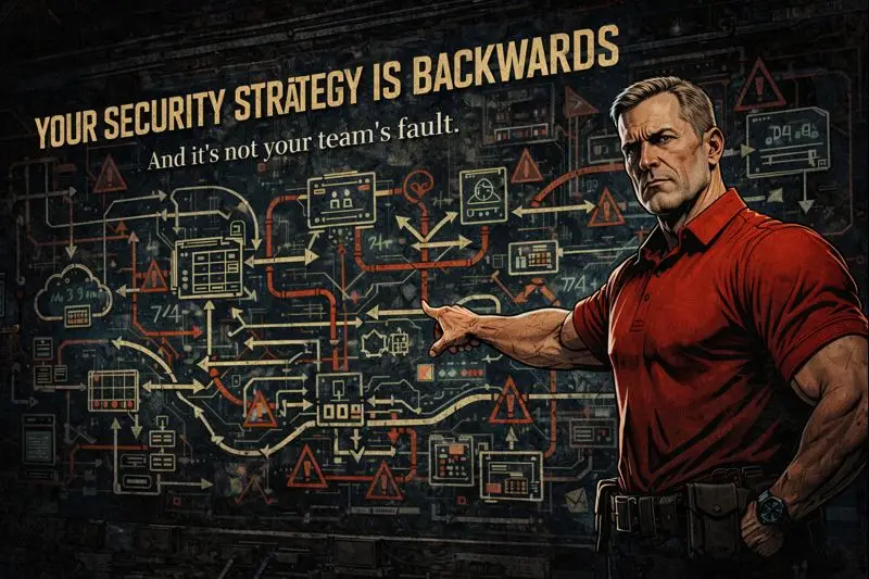 Your Cybersecurity Strategy Is Backwards (And It’s Not Your Team’s Fault) featured image blog post 2
